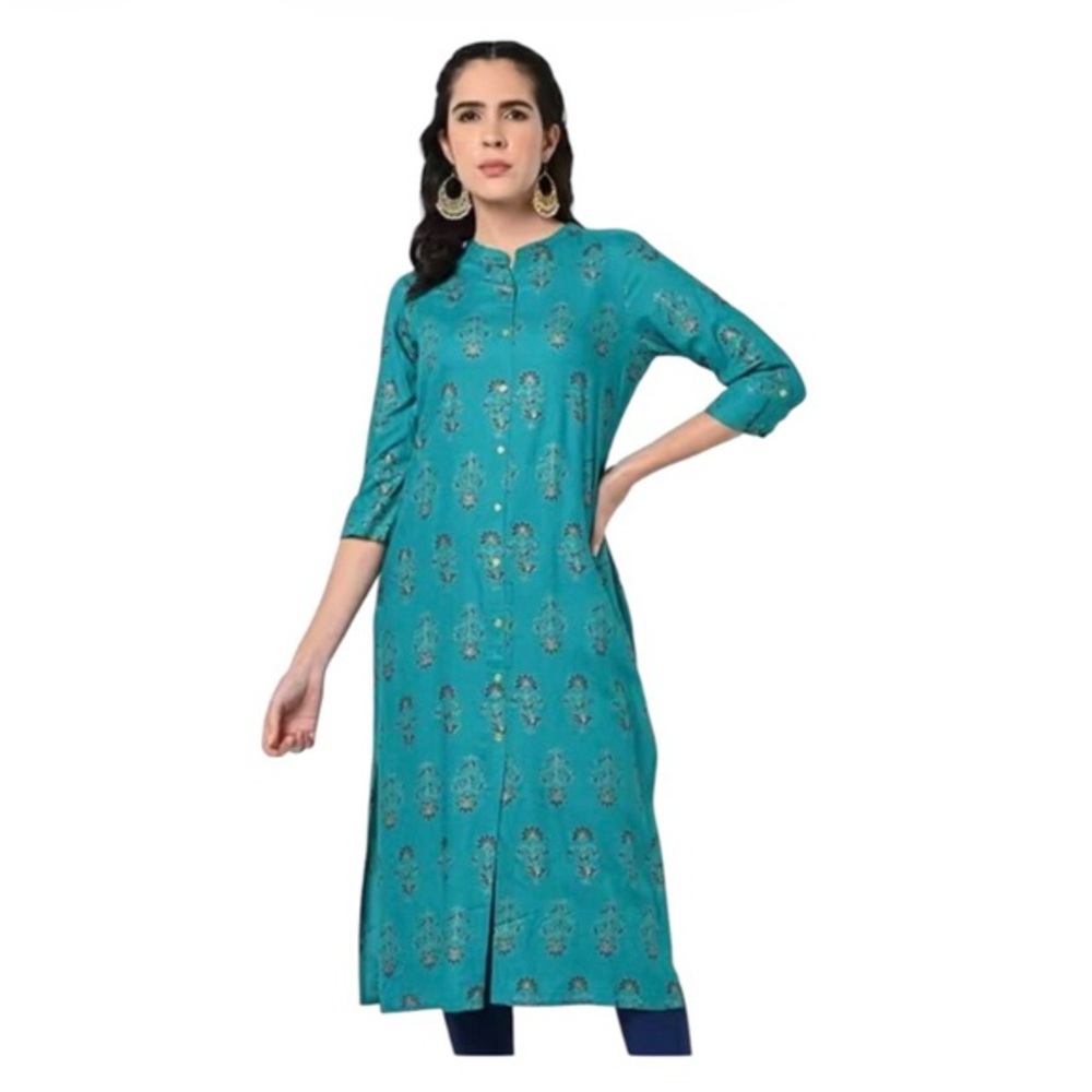 AVAASA Turquoise XL Kurta/Kurti